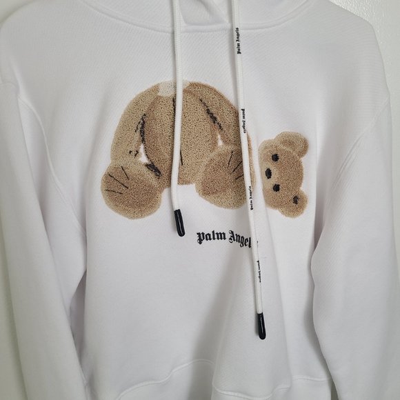 Palm Angels Bear Women's Hoodie Size M - Picture 3 of 10